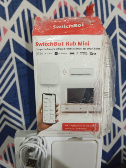 Hub Mini – Smart RSwitchBot emote, IR Blaster, Link SwitchBot to Wi-Fi